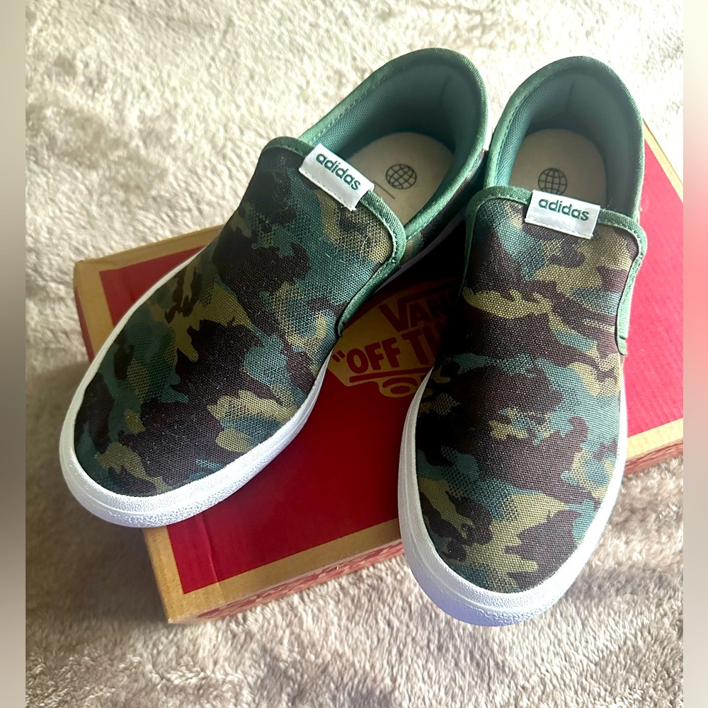 Adidas Camo Slip on
